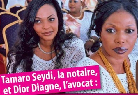 Tamaro Seydi, la notaire, et Dior Diagne, l’avocat : 